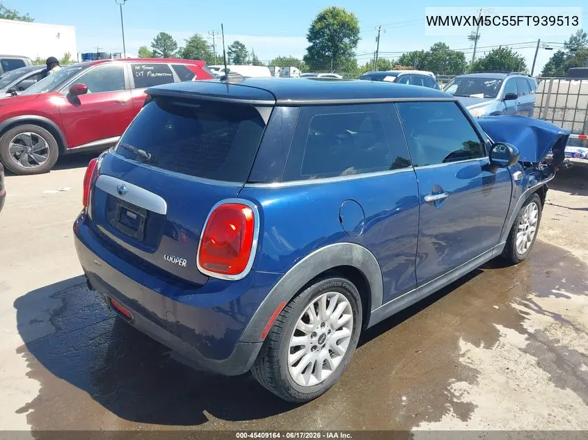 2015 Mini Hardtop Cooper VIN: WMWXM5C55FT939513 Lot: 45409164