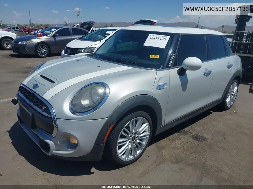 2015 Mini Hardtop Cooper S VIN: WMWXU3C50F2B57133 Lot: 45415430
