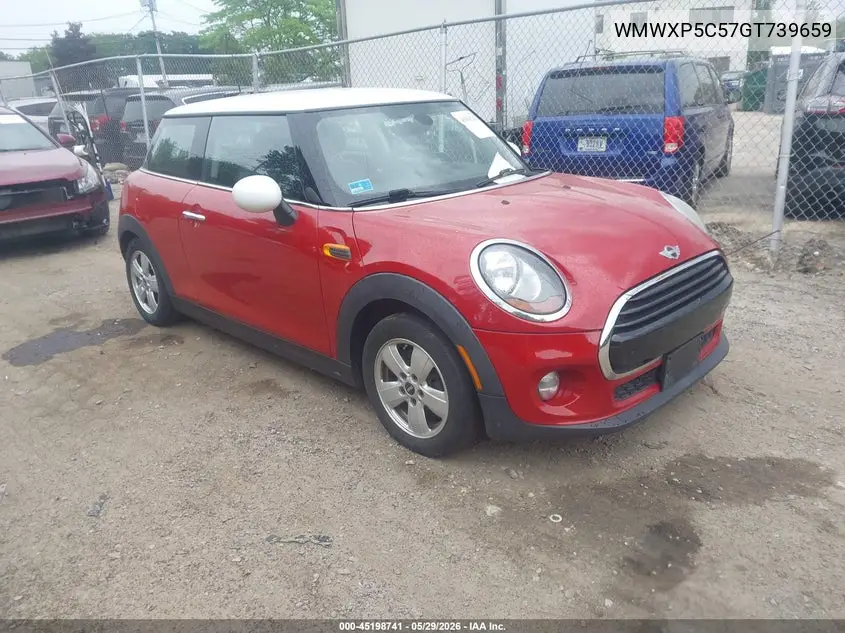 2016 Mini Hardtop Cooper VIN: WMWXP5C57GT739659 Lot: 45198741