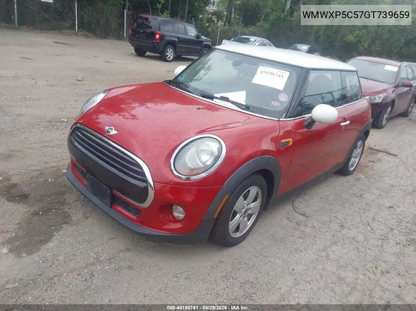 2016 Mini Hardtop Cooper VIN: WMWXP5C57GT739659 Lot: 45198741