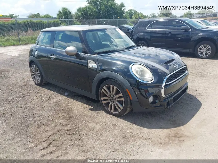 2017 Mini Hardtop Cooper S VIN: WMWXP7C34H3B94549 Lot: 45371821