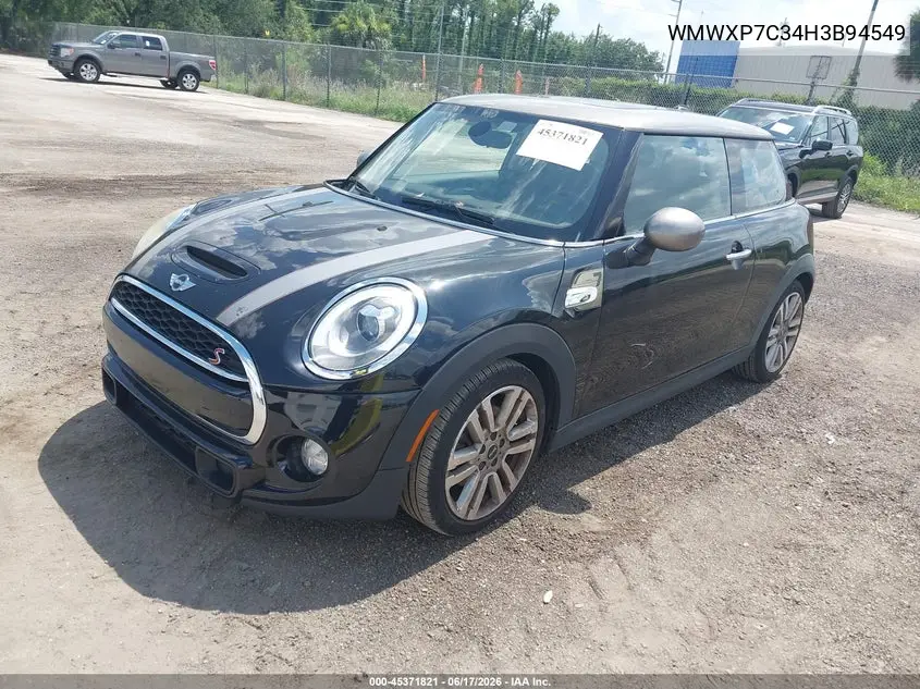 2017 Mini Hardtop Cooper S VIN: WMWXP7C34H3B94549 Lot: 45371821