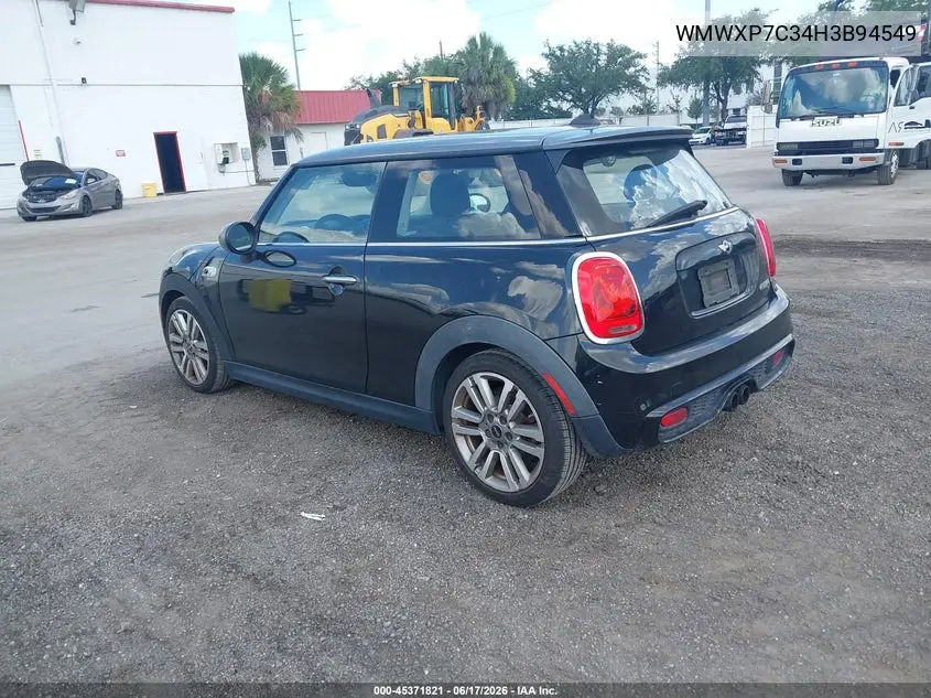 2017 Mini Hardtop Cooper S VIN: WMWXP7C34H3B94549 Lot: 45371821