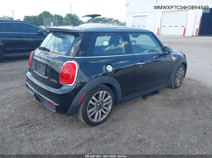 2017 Mini Hardtop Cooper S VIN: WMWXP7C34H3B94549 Lot: 45371821