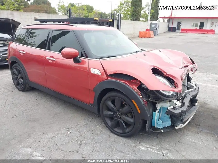 2020 Mini Clubman Cooper S VIN: WMWLV7C09L2M63523 Lot: 45113001