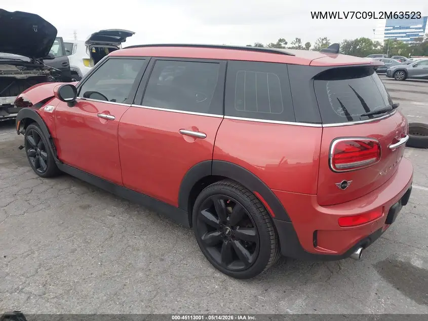2020 Mini Clubman Cooper S VIN: WMWLV7C09L2M63523 Lot: 45113001