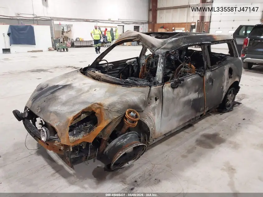 2008 Mini Cooper Clubman VIN: WMWML33558TJ47147 Lot: 45066431