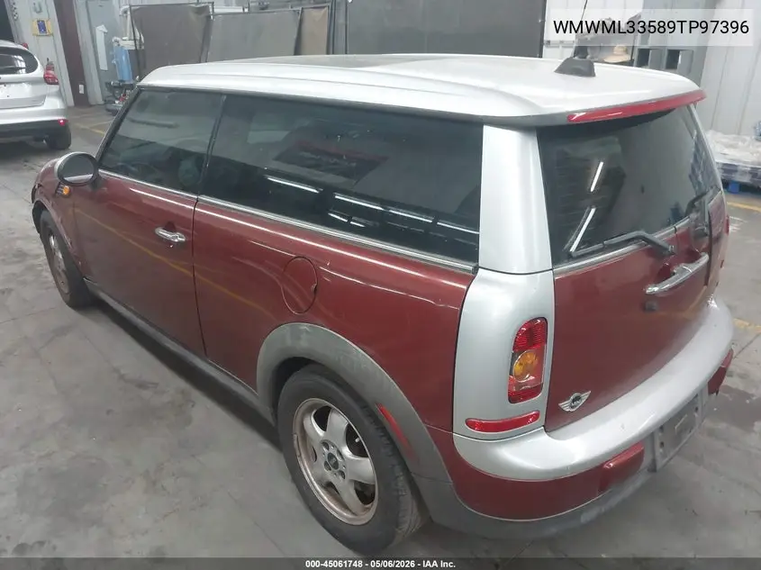 2009 Mini Cooper Clubman VIN: WMWML33589TP97396 Lot: 45061748