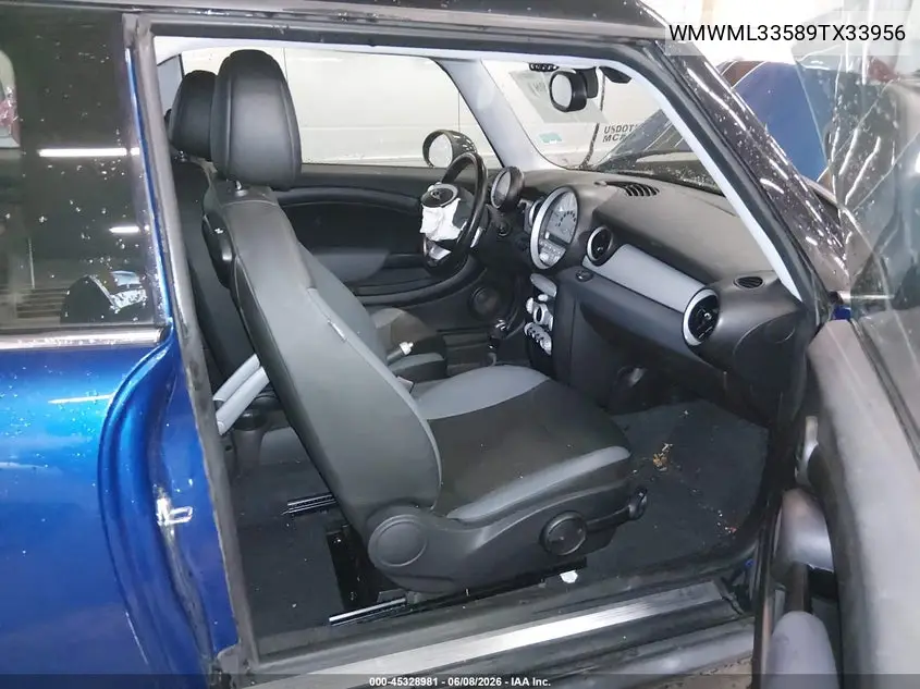 2009 Mini Cooper Clubman VIN: WMWML33589TX33956 Lot: 45328981