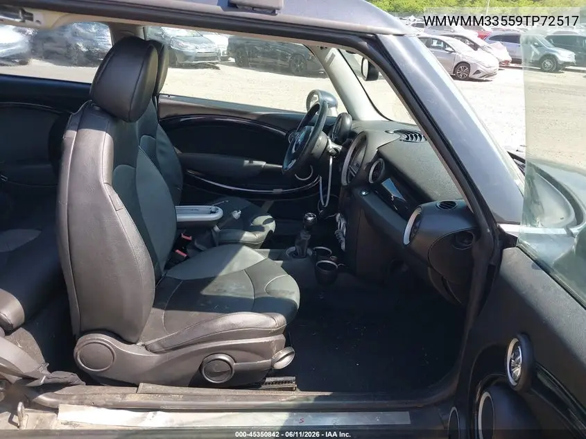 2009 Mini Cooper S Clubman VIN: WMWMM33559TP72517 Lot: 45350842