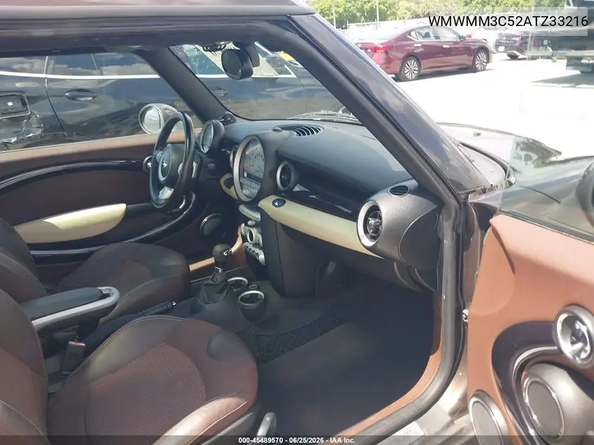 2010 Mini Cooper S Clubman VIN: WMWMM3C52ATZ33216 Lot: 45489570