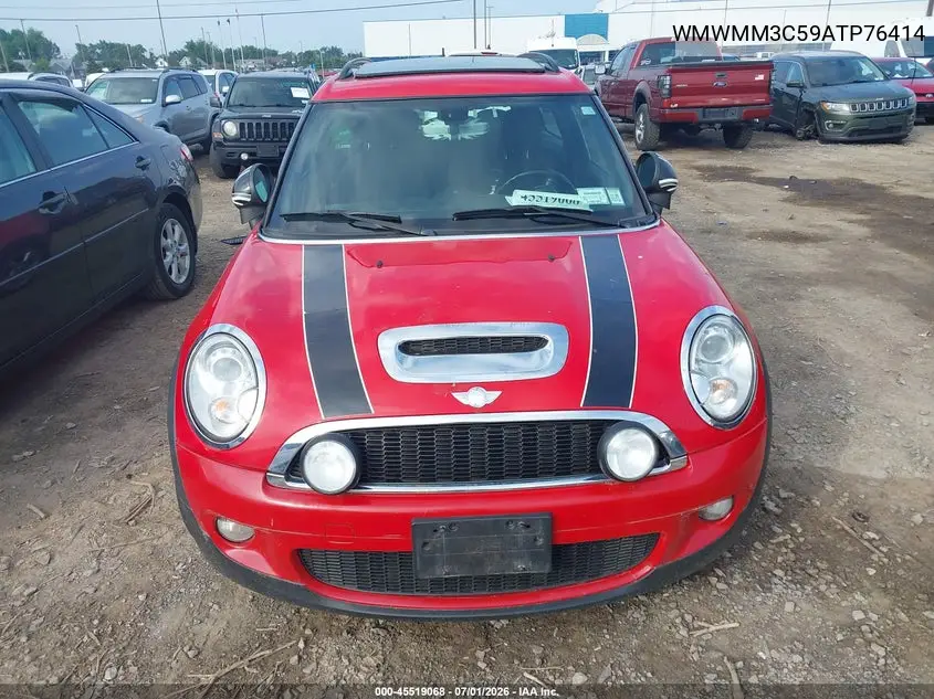 2010 Mini Cooper S Clubman VIN: WMWMM3C59ATP76414 Lot: 45519068