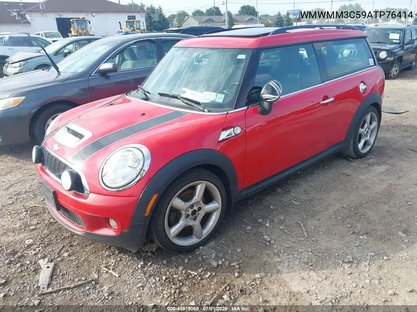 2010 Mini Cooper S Clubman VIN: WMWMM3C59ATP76414 Lot: 45519068