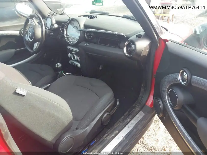 2010 Mini Cooper S Clubman VIN: WMWMM3C59ATP76414 Lot: 45519068