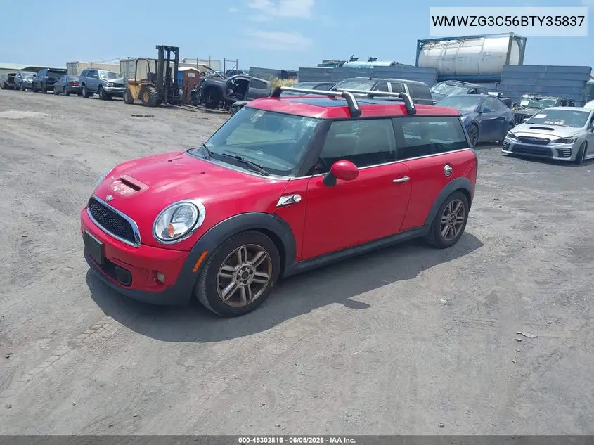 2011 Mini Cooper S Clubman VIN: WMWZG3C56BTY35837 Lot: 45302816