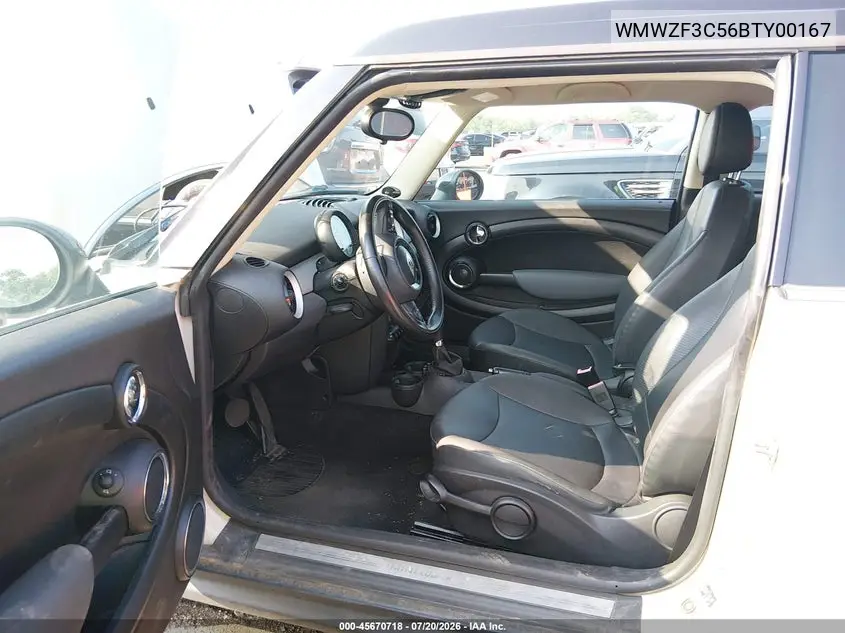2011 Mini Cooper Clubman VIN: WMWZF3C56BTY00167 Lot: 45670718