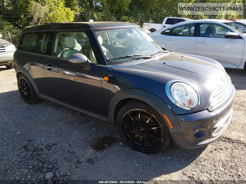 2012 Mini Cooper Clubman VIN: WMWZF3C59CT189469 Lot: 45123004