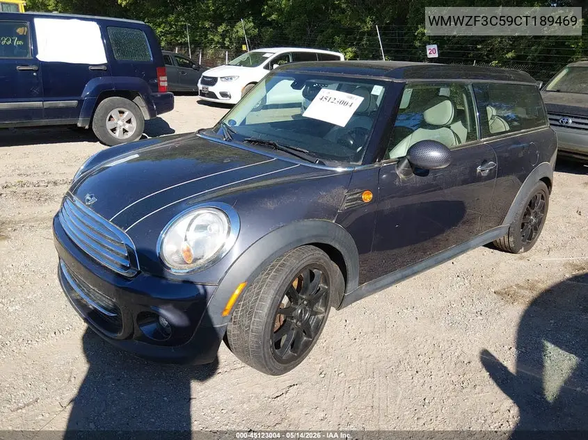 2012 Mini Cooper Clubman VIN: WMWZF3C59CT189469 Lot: 45123004