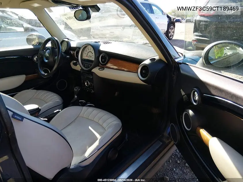 2012 Mini Cooper Clubman VIN: WMWZF3C59CT189469 Lot: 45123004