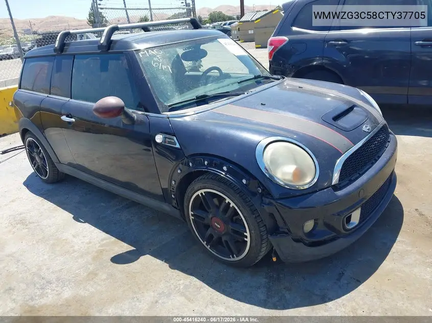 2012 Mini Cooper S Clubman VIN: WMWZG3C58CTY37705 Lot: 45416240