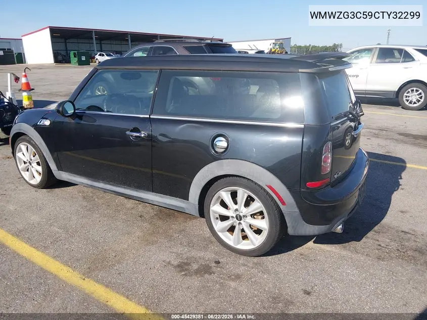 2012 Mini Cooper S Clubman VIN: WMWZG3C59CTY32299 Lot: 45429381