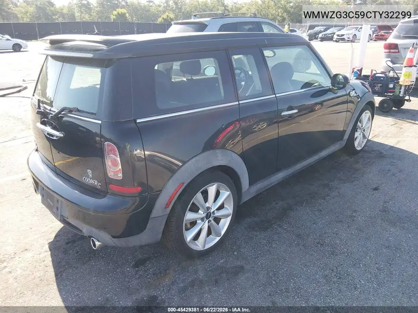 2012 Mini Cooper S Clubman VIN: WMWZG3C59CTY32299 Lot: 45429381