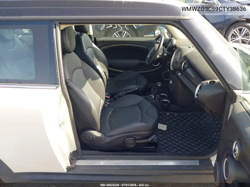2012 Mini Cooper S Clubman VIN: WMWZG3C59CTY38636 Lot: 45522228
