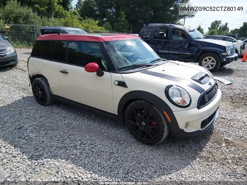 2012 Mini John Cooper Works Clubman VIN: WMWZG9C52CTZ80149 Lot: 45530860