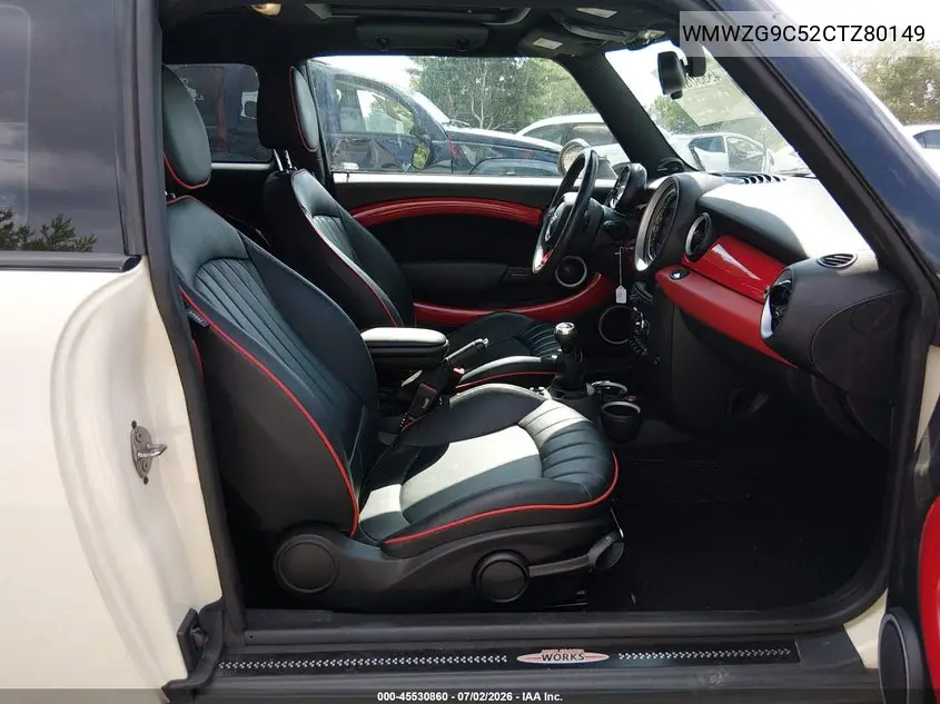 2012 Mini John Cooper Works Clubman VIN: WMWZG9C52CTZ80149 Lot: 45530860