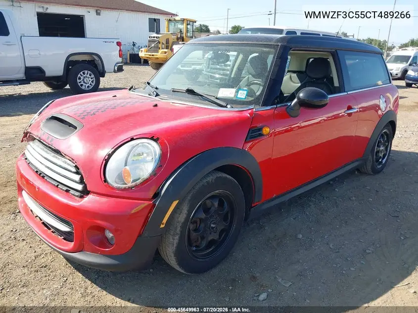 2012 Mini Cooper Clubman VIN: WMWZF3C55CT489266 Lot: 45649963