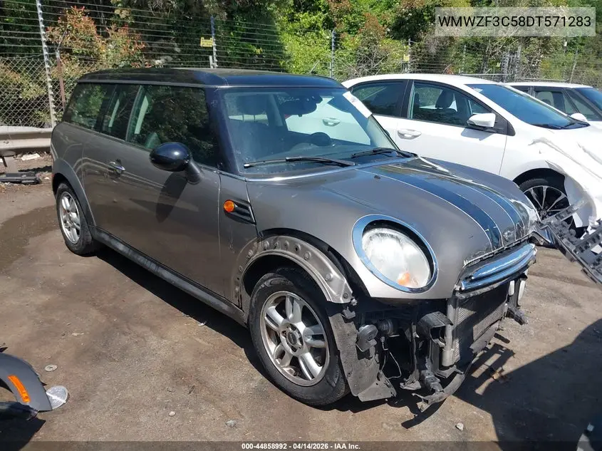 2013 Mini Clubman Cooper VIN: WMWZF3C58DT571283 Lot: 44858992