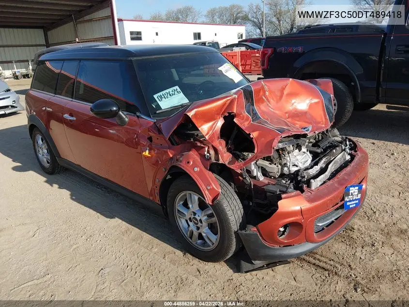 2013 Mini Clubman Cooper VIN: WMWZF3C50DT489418 Lot: 44886259