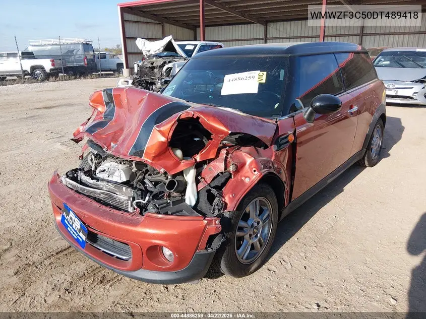 2013 Mini Clubman Cooper VIN: WMWZF3C50DT489418 Lot: 44886259