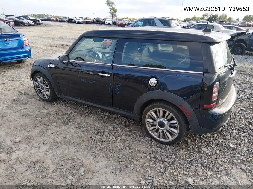 2013 Mini Clubman Cooper S VIN: WMWZG3C51DTY39653 Lot: 45088087