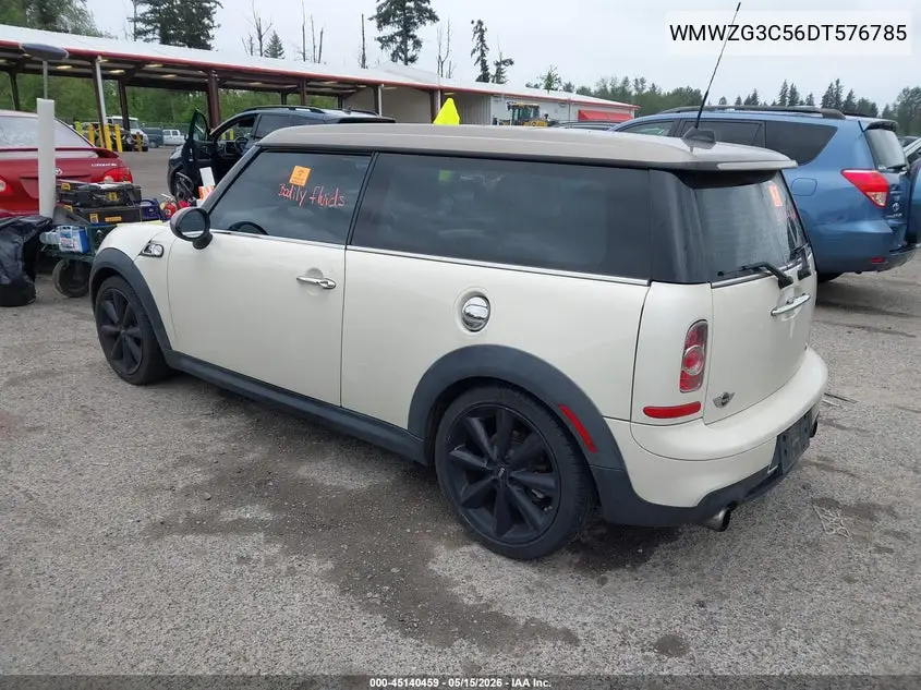 2013 Mini Clubman Cooper S VIN: WMWZG3C56DT576785 Lot: 45140459