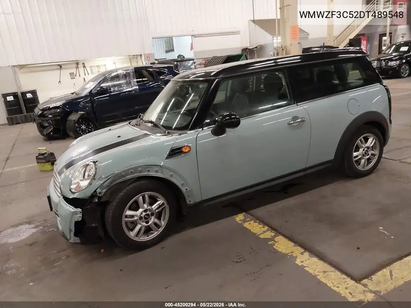 2013 Mini Clubman Cooper VIN: WMWZF3C52DT489548 Lot: 45200294