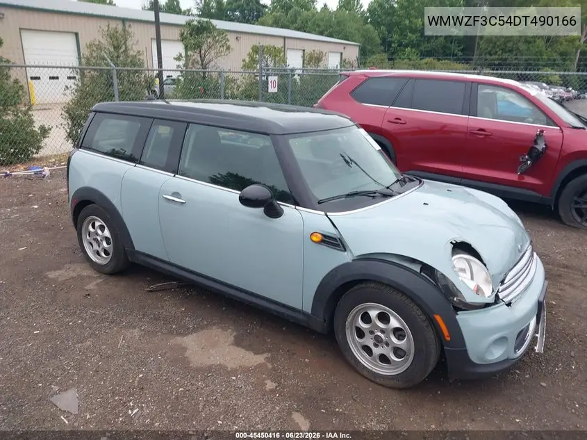 2013 Mini Clubman Cooper VIN: WMWZF3C54DT490166 Lot: 45450416