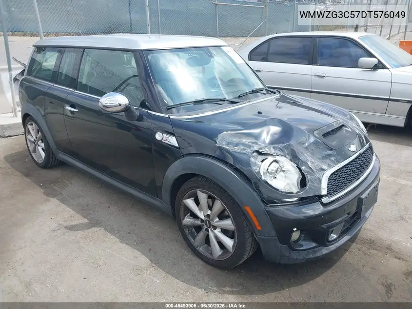 2013 Mini Clubman Cooper S VIN: WMWZG3C57DT576049 Lot: 45493905