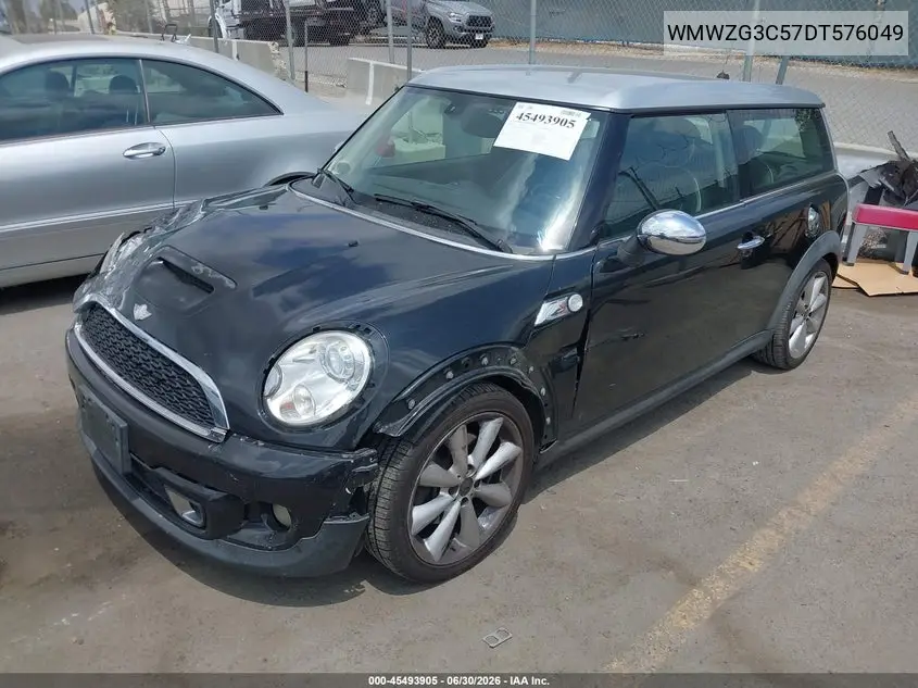2013 Mini Clubman Cooper S VIN: WMWZG3C57DT576049 Lot: 45493905