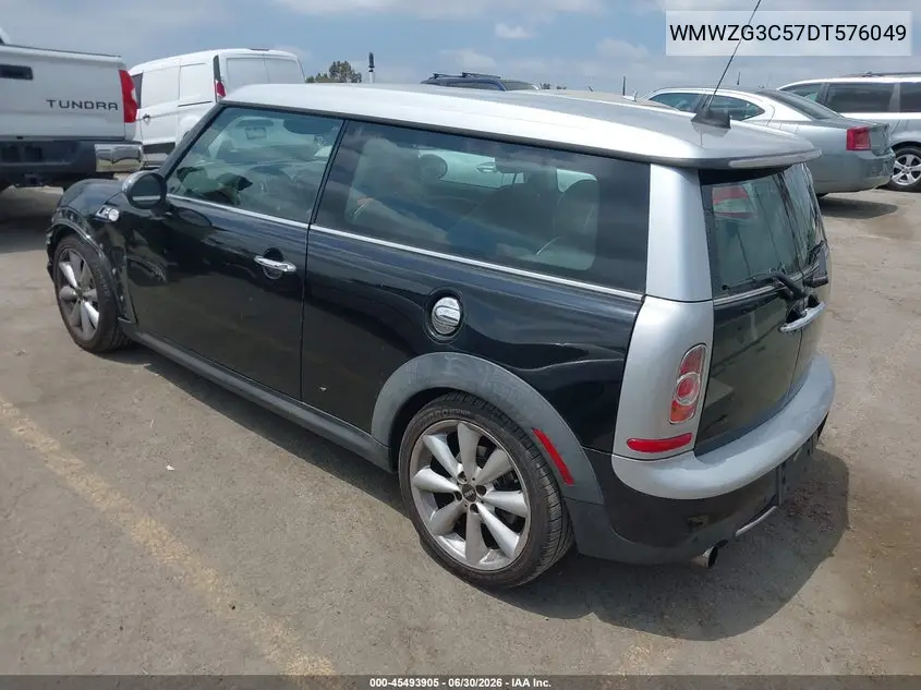 2013 Mini Clubman Cooper S VIN: WMWZG3C57DT576049 Lot: 45493905