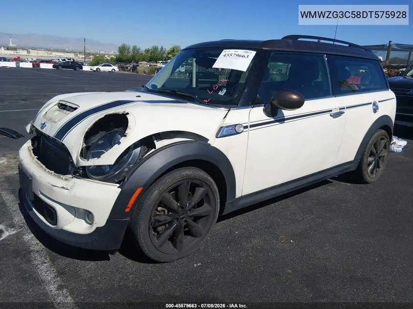 2013 Mini Clubman Cooper S VIN: WMWZG3C58DT575928 Lot: 45579663