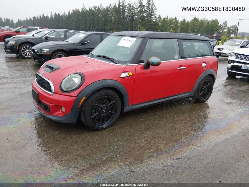 2014 Mini Clubman Cooper S VIN: WMWZG3C58ET800480 Lot: 45334341