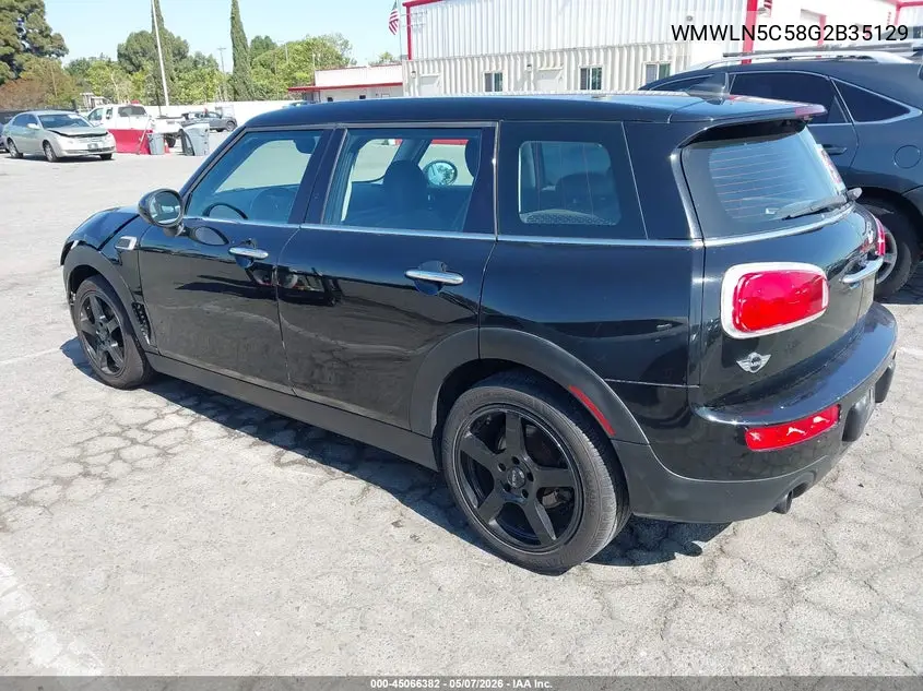 2016 Mini Clubman Cooper VIN: WMWLN5C58G2B35129 Lot: 45066382