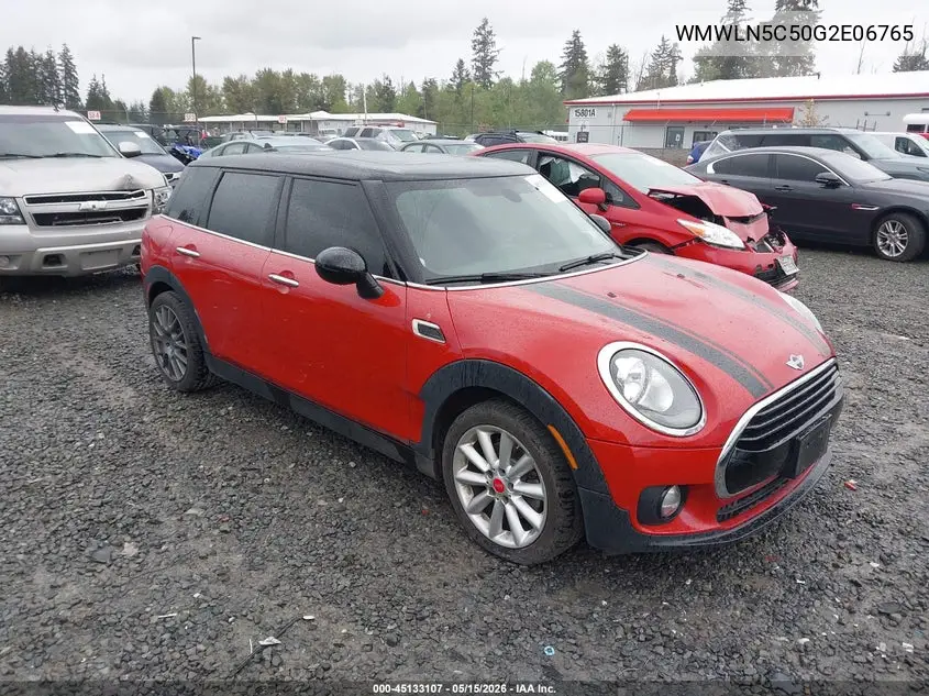 2016 Mini Clubman Cooper VIN: WMWLN5C50G2E06765 Lot: 45133107