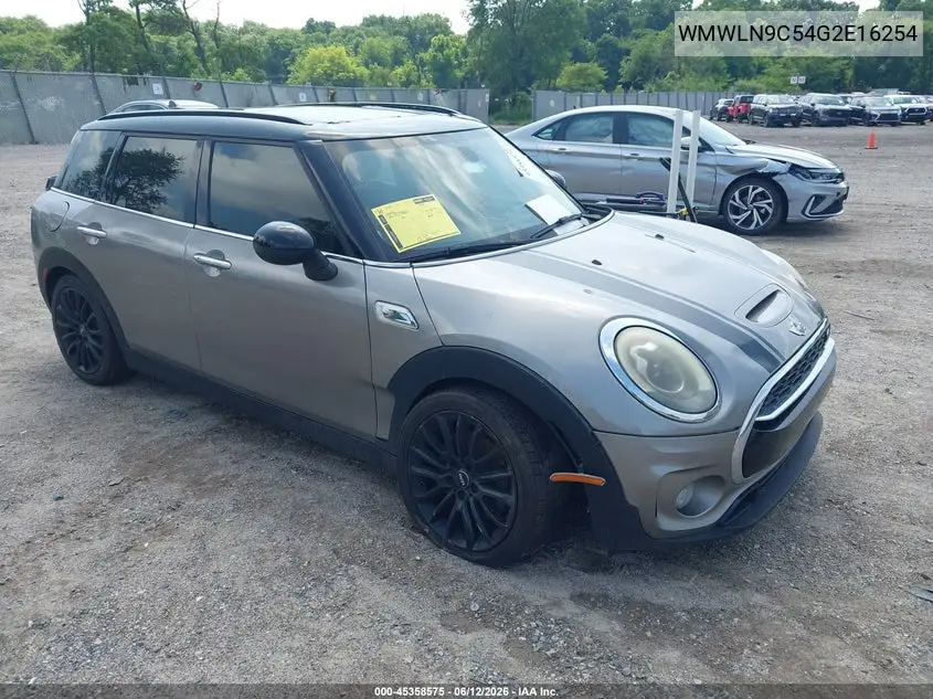2016 Mini Clubman Cooper S VIN: WMWLN9C54G2E16254 Lot: 45358575