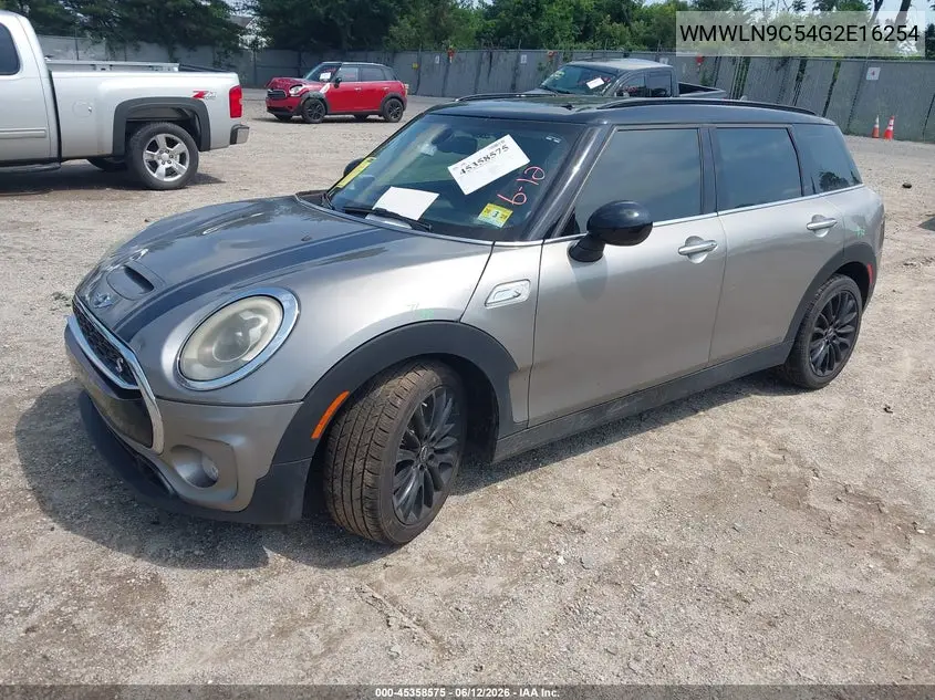 2016 Mini Clubman Cooper S VIN: WMWLN9C54G2E16254 Lot: 45358575