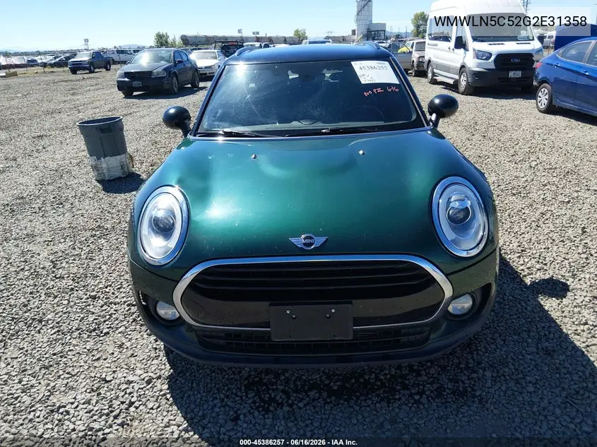 2016 Mini Clubman Cooper VIN: WMWLN5C52G2E31358 Lot: 45386257