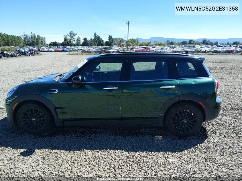 2016 Mini Clubman Cooper VIN: WMWLN5C52G2E31358 Lot: 45386257