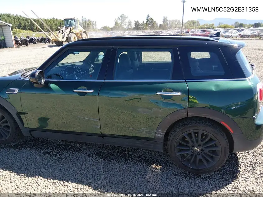 2016 Mini Clubman Cooper VIN: WMWLN5C52G2E31358 Lot: 45386257