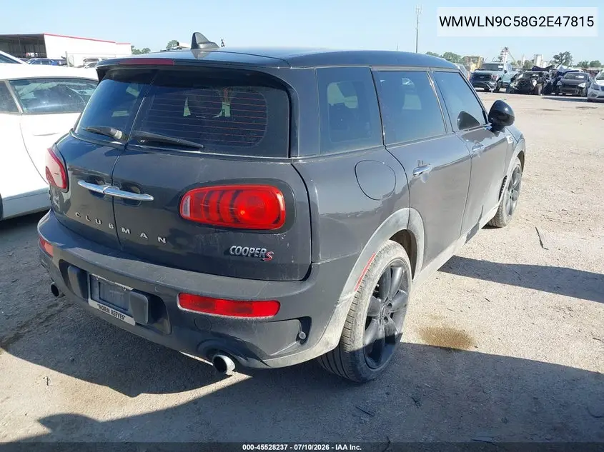2016 Mini Clubman Cooper S VIN: WMWLN9C58G2E47815 Lot: 45528237